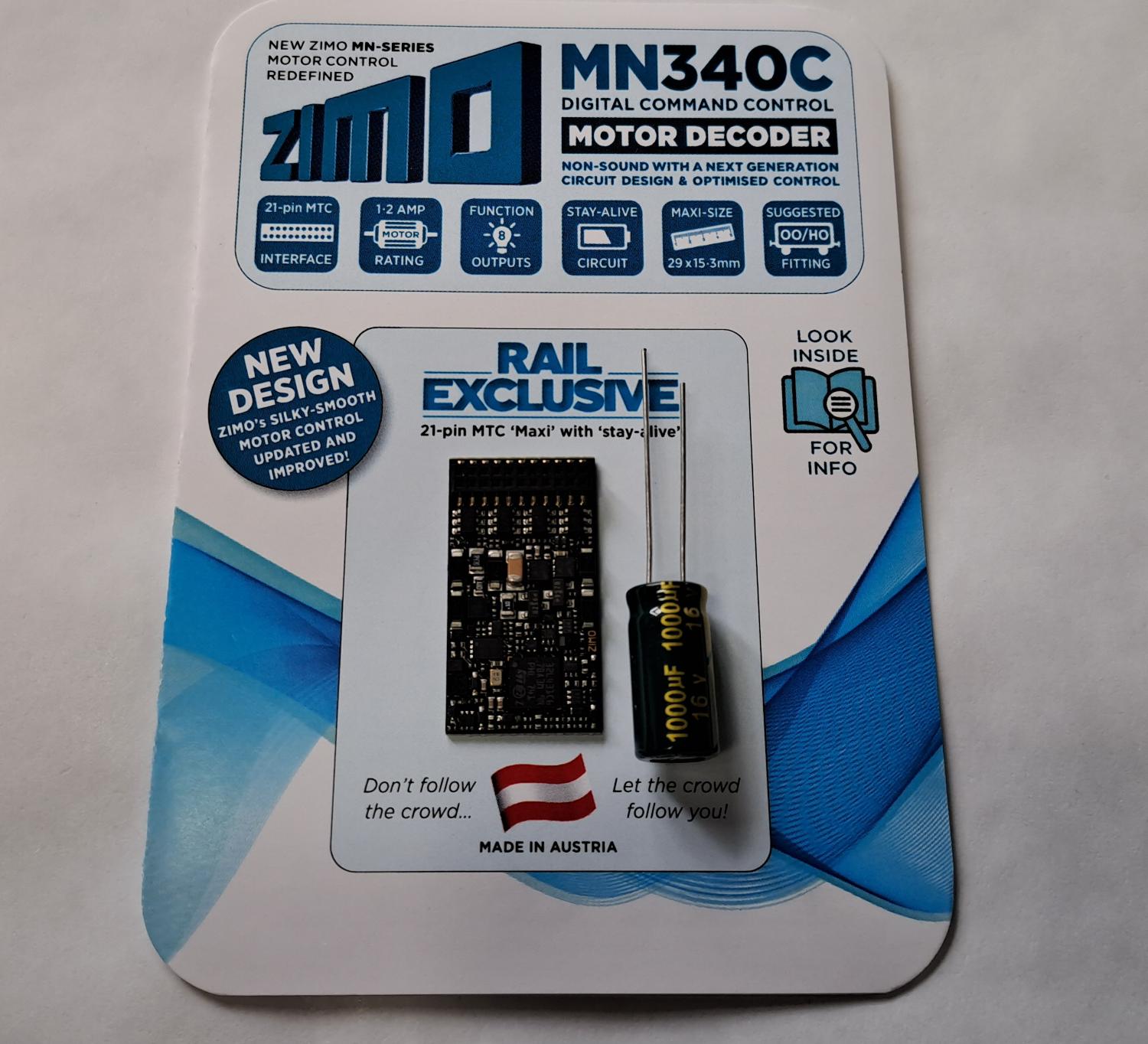 Zimo MN340 Standard Decoder