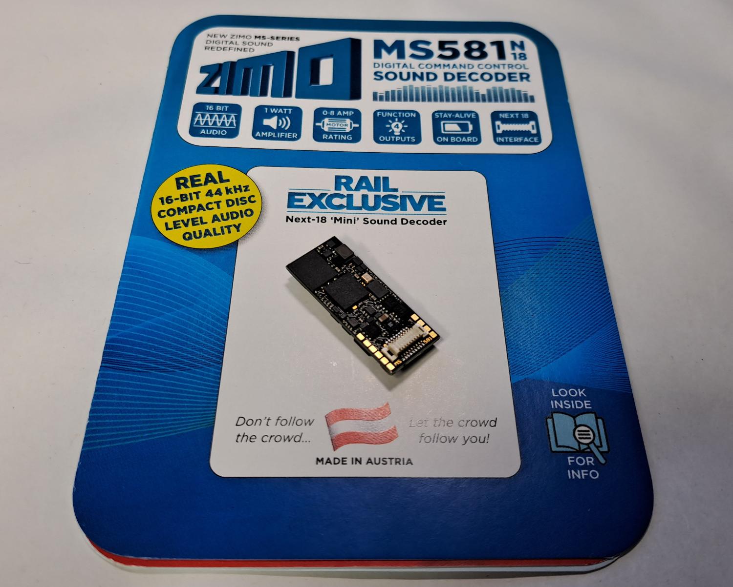 Zimo MS581 Sound Decoder