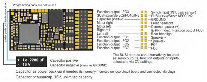 Zimo MS450 Sound Decoder